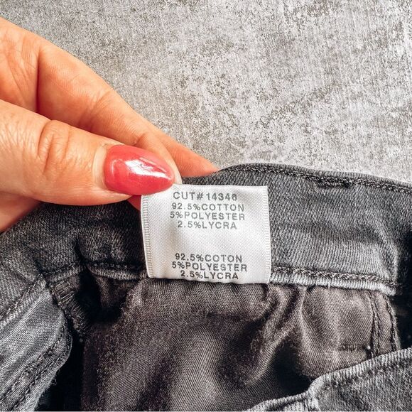 J Brand Skinny Mid Rise Jean Black Size 27 - Picture 8 of 9